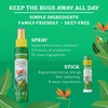 image:imageBadger Bug Repellent Travel Stick Organic DEETFree FamilyFriendly4 Fl Oz and 06 Ounce 2 items
