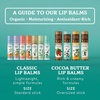 image:imageBadger Classic Lip Balm Variety Pack Yellow Box 4PackHighland Mint