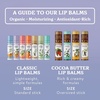 image:imageBadger Classic Lip Balm Variety Pack Yellow Box 4PackLavender  Orange