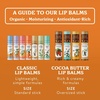 image:imageBadger Classic Lip Balm Variety Pack Yellow Box 4PackTangerine Breeze