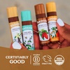 image:imageBadger Cocoa Butter Lip Balm Variety Pack Organic 4PackCocoa  Vanilla  Orange  Mint
