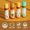 image:imageBadger Cocoa Butter Lip Balm Variety Pack Organic 4PackCocoa  Vanilla  Orange  Mint