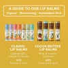 image:imageBadger Cocoa Butter Lip Balm Variety Pack Organic 4PackSweet Orange