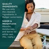 image:imageBadger Mineral Daily Sunscreen SPF 30 Zinc Oxide No White Cast 4 fl oz4 Fl Oz Pack of 1