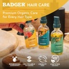 image:imageBadger Organic Argan Hair Oil Frizz Taming 2 fl oz Glass BottleCastor Oil