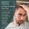 image:imageBadger Organic Hair Pomade for Men 2 oz Tin2 Count Pack of 1