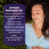 image:imageBadger Organic Lavender Massage Oil 4 fl oz Glass BottleGinger