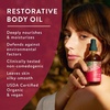 image:imageBadger Organic Rose Body Oil Jojoba amp Pomegranate 4 fl oz Glass BottleDamascus Rose