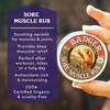 image:imageBadger Sore Muscle Rub Balm Warming USDA Certified GMO Free 2 oz2 Ounce Pack of 1