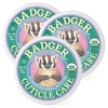 image:imageBadger Organic Cuticle Cream Shea Butter 75 oz Tin075 Ounce Pack of 3