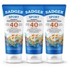 image:imageBadger Sport Mineral Sunscreen SPF 40 Zinc Oxide 29 fl oz 3Pack29 Fl Oz Pack of 3