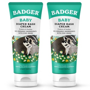 image:imageBadger Baby Diaper Rash Cream Zinc Oxide 29 fl oz29 Fl Oz Pack of 2