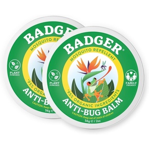 image:imageBadger Bug Repellent Travel Stick Organic DEETFree FamilyFriendly2 Ounce Pack of 2