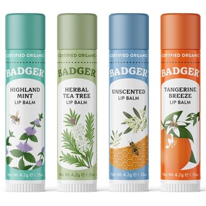 image:imageBadger Classic Lip Balm Variety Pack Yellow Box 4PackGreen Box