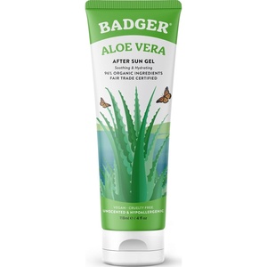 image:imageBadger Organic Aloe Vera Gel Cooling Fair Trade Face amp Body 4 fl oz4 Fl Oz Pack of 1