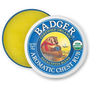 image:imageBadger Organic Aromatic Chest Rub Eucalyptus amp Lavender 75 oz075 Ounce Pack of 1