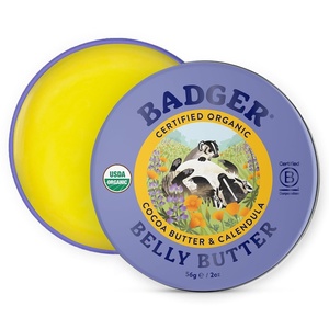image:imageBadger Organic Belly Butter Cocoa Butter amp Coconut 2 oz Tin2 Ounce Pack of 1