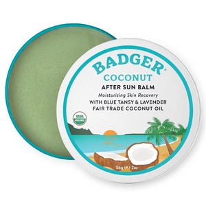 image:imageBadger Organic Coconut AfterSun Balm Cooling amp Moisturizing 2 oz Tin2 Ounce Pack of 1