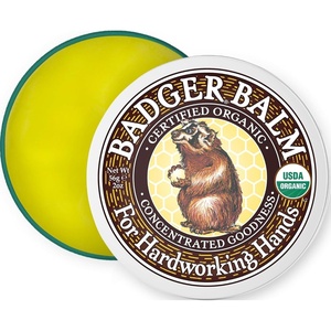image:imageBadger Organic Healing Hand Balm Hardworking Hands 2 oz Tin2 Ounce Pack of 1