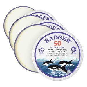 image:imageBadger Reef Safe Mineral Sunscreen SPF 50 Zinc Oxide 29 fl oz 2Pack24 Fl Oz Pack of 3