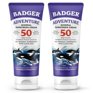 image:imageBadger Reef Safe Mineral Sunscreen SPF 50 Zinc Oxide 29 fl oz 2Pack29 Fl Oz Pack of 2