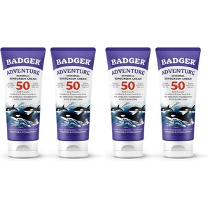 image:imageBadger Reef Safe Mineral Sunscreen SPF 50 Zinc Oxide 29 fl oz 2Pack29 Fl Oz Pack of 4