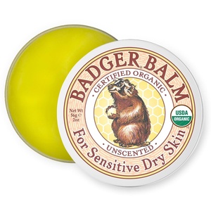 image:imageBadger Unscented Hand Balm Olive Oil amp Beeswax 2 oz Tin2 Ounce Pack of 1