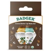 image:imageBadger Creamy Cocoa Cocoa Butter Lip Balm Large Stick Fair Trade 4PackCocoa  Vanilla  Orange  Mint